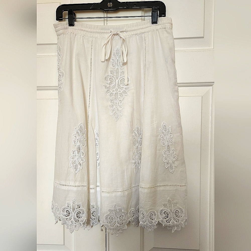 Women Ralph Lauren White Skirt